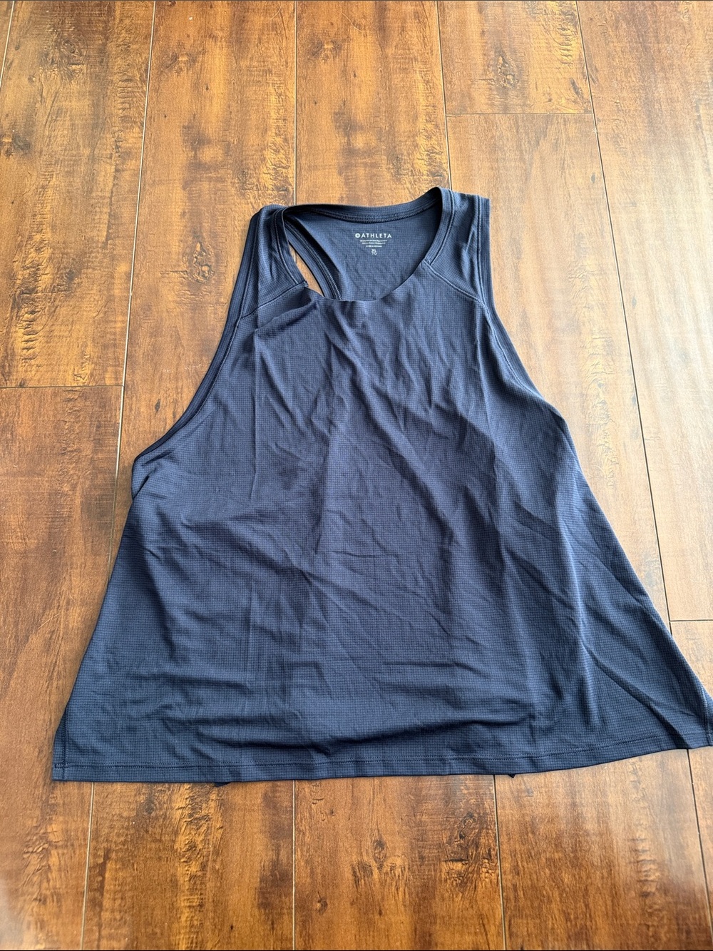 Athleta Navy Lightweight Racerback Tank